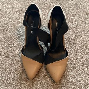 Call it spring color block heels size 6